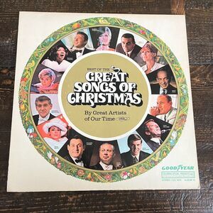Goodyear Best of the Great Songs of Christmas VTG Vinyl LP Album #10 CSS 1478